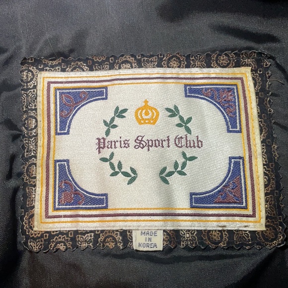 Vintage Paris Sport Club leather jacket. - Picture 10 of 16